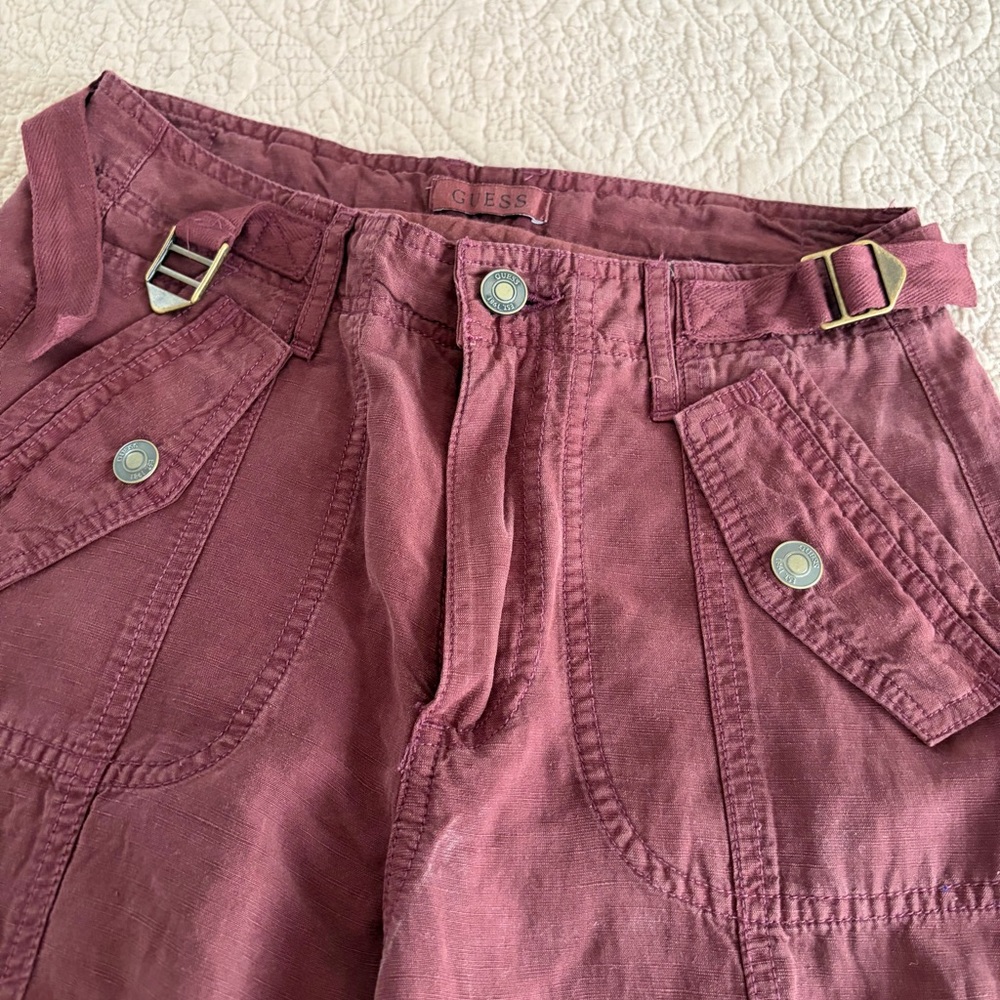 Guess Cargo Pants with Metal Hardware